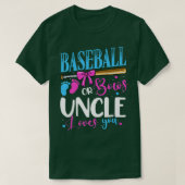 Baseball oder Bogen Onkel Lieben Sie rosa oder bla T-Shirt (Design vorne)