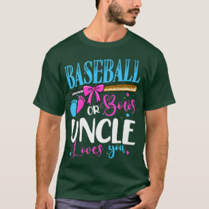 Baseball oder Bogen Onkel Lieben Sie rosa oder bla T-Shirt