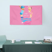 Baseball oder Bowles, was es sein wird, Gender-Off Banner (Messeveranstaltung)