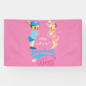 Baseball oder Bowles, was es sein wird, Gender-Off Banner (Horizontal)