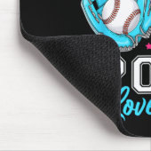 Baseball Oder Schleifen - Dein Papa Liebt Dich Ges Mousepad (Ecke)