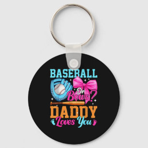 Baseball Oder Schleifen Dein Papa Liebt Dich Gesch Schlüsselanhänger
