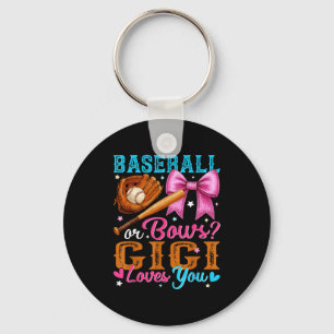 Baseball Oder Schleifen Gigi Liebt Dich Geschlecht Schlüsselanhänger