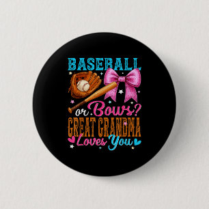 Baseball Oder Schleifen Urgroßmutter Liebt Dich Ge Button