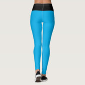 Baseball- oder Softball-blaue Ameisen Leggings (Rückseite)