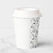 Baseball oder Softball Collage Pappbecher (Rechts)