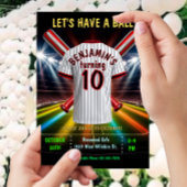Baseball oder Softball Einladung zum Geburtstag