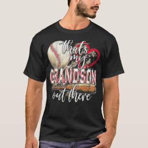 Baseball-Oma, das ist mein Enkel da draußen T-Shirt