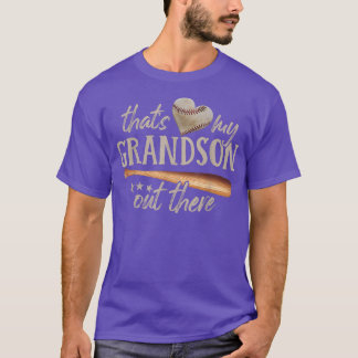 Baseball Oma, das ist mein Großvater da draußen  T-Shirt