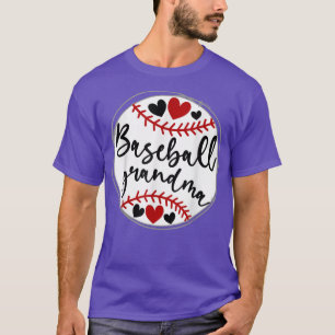 Baseball Oma für Oma Frauen Muttertag T-Shirt