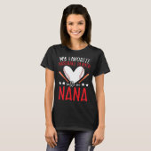 Baseball-Oma Großmutter Granny Großeltern D T-Shirt (Vorne ganz)