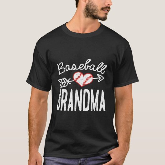 Baseball Oma T-Shirt (Vorderseite)