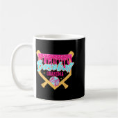Baseball-Oma tropft Eis Baseball-Saison Kaffeetasse (Links)