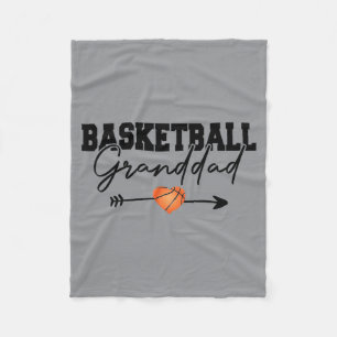 Baseball Opa Familie passend lustig Baseball Fleecedecke