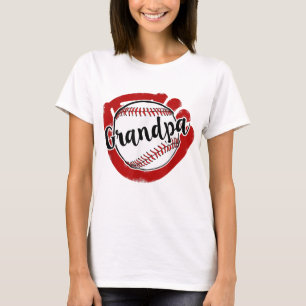 Baseball Opa für Baseball Softball-Mama T-Shirt