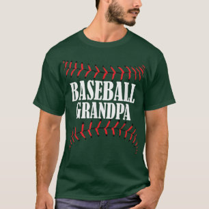 Baseball Opa T Baseball Großvater T-Shirt