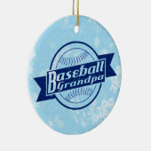 Baseball Opa Xmas Dekoration (Rechts)