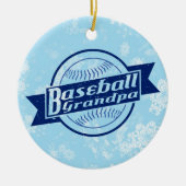 Baseball Opa Xmas Dekoration (Vorne)