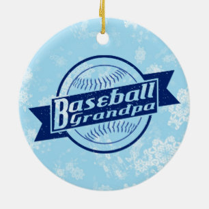 Baseball Opa Xmas Dekoration