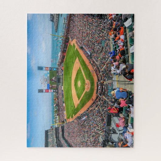 Baseball, Oracle Park, Puzzle (Vertikal)