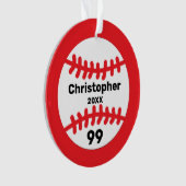 Baseball Ornament (Vorderseite)