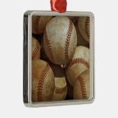 Baseball Ornament Aus Metall (Rechts)