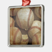 Baseball Ornament Aus Metall (Links)