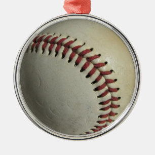Baseball Ornament Aus Metall