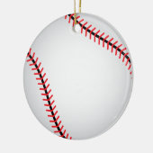 Baseball-Ornament - SRF Keramikornament (Links)