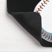 Baseball Ostern Sonnige Ohren Ostereier Jäger Bas Mousepad (Ecke)