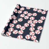 Baseball-Packpapier Geschenkpapier (Ungerollt)