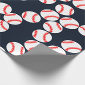 Baseball-Packpapier Geschenkpapier (Ecke)