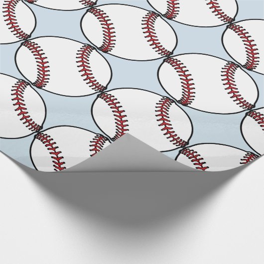 Baseball-Packpapier Geschenkpapier (Ecke)