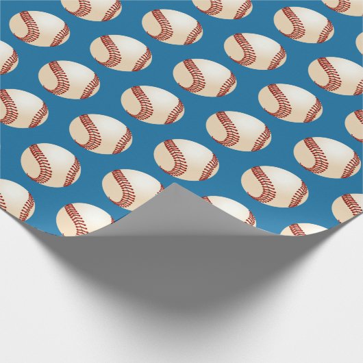Baseball-Packpapier Geschenkpapier (Ecke)