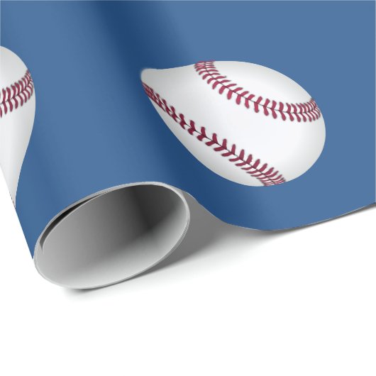 Baseball-Packpapier Geschenkpapier (Rolleneckpunkt)