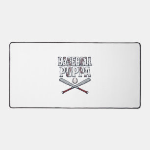 Baseball Papa Vintage Gravur Shirt Design_1 Schreibtischunterlage