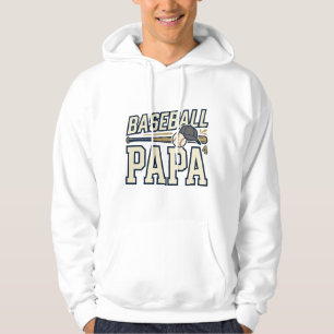 Baseball-Papa-Vintage-Stickerei-Shirt-Design_1 Hoodie
