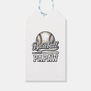 Baseball Papaw Vintage-Ätz-Shirt-Design_1 Geschenkanhänger