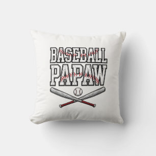 Baseball Papaw Vintage Engraving Design_1 Kissen