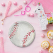 Baseball Paper Plate Pappteller (Party)