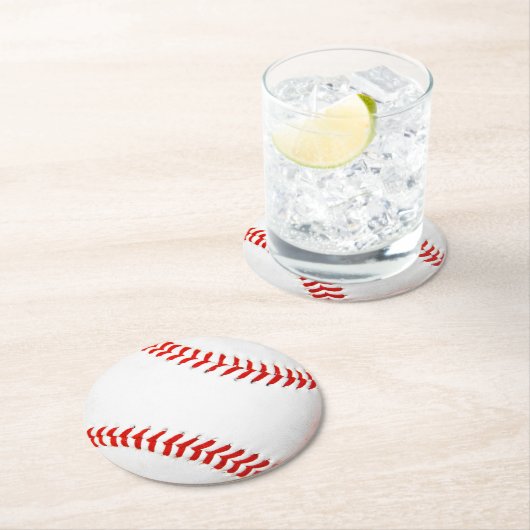 Baseball Paper-Untersetzer Runder Pappuntersetzer (Vor Ort)