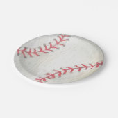 Baseball-Papierteller Pappteller (Schrägansicht)