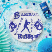 Baseball Pappteller (Party)