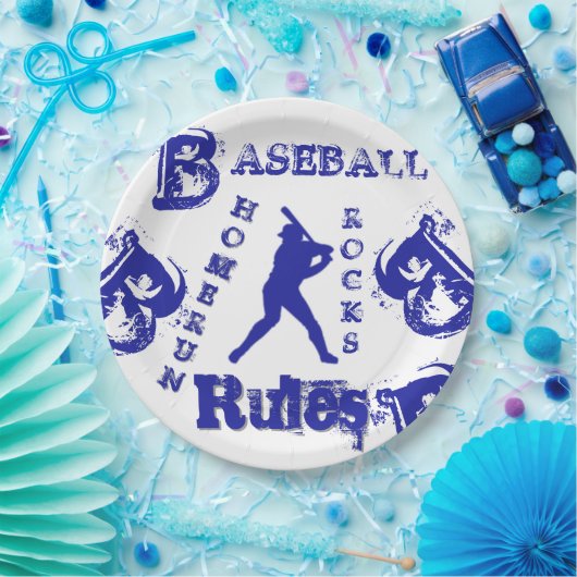 Baseball Pappteller (Party)