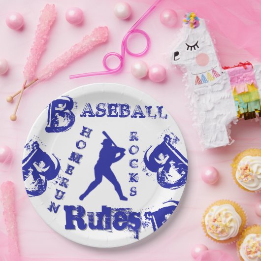Baseball Pappteller (Party)