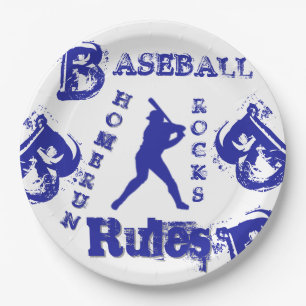 Baseball Pappteller