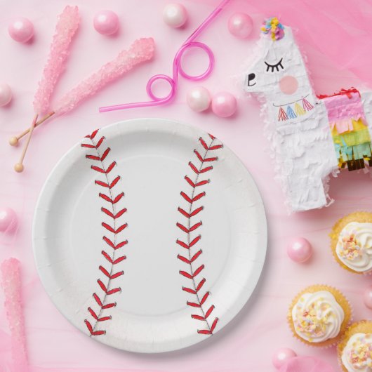Baseball Pappteller (Party)