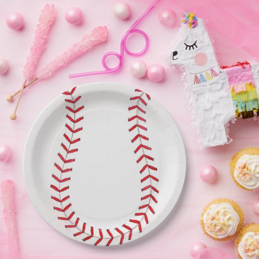 Baseball Pappteller (Party)