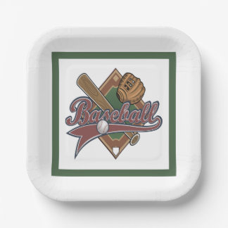 Baseball pappteller