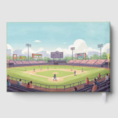 Baseball Park Foil Autograph Book Gästebuch (Rückseite)